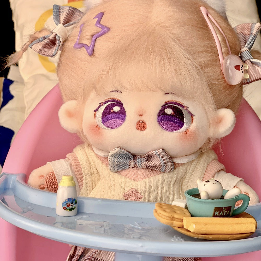 Customization Cotton Doll Deposit 15/20 cm Afro Hairstyle Cotton Doll Female Doll Cute Plush Doll Super Star Type